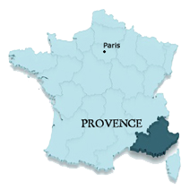 Map of Provence