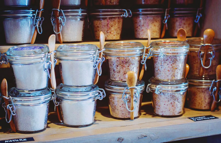 provence salts at market