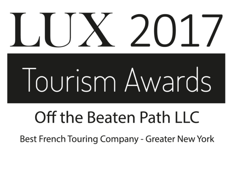 2017 tourism award