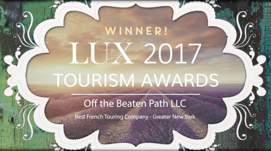 LUX 2017 Tourism Award WINNER