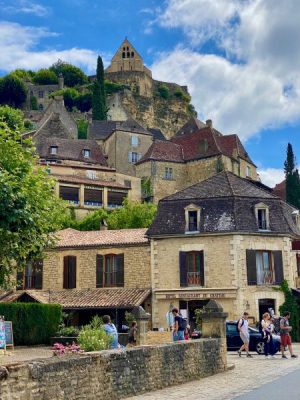 Charming old castle and houses