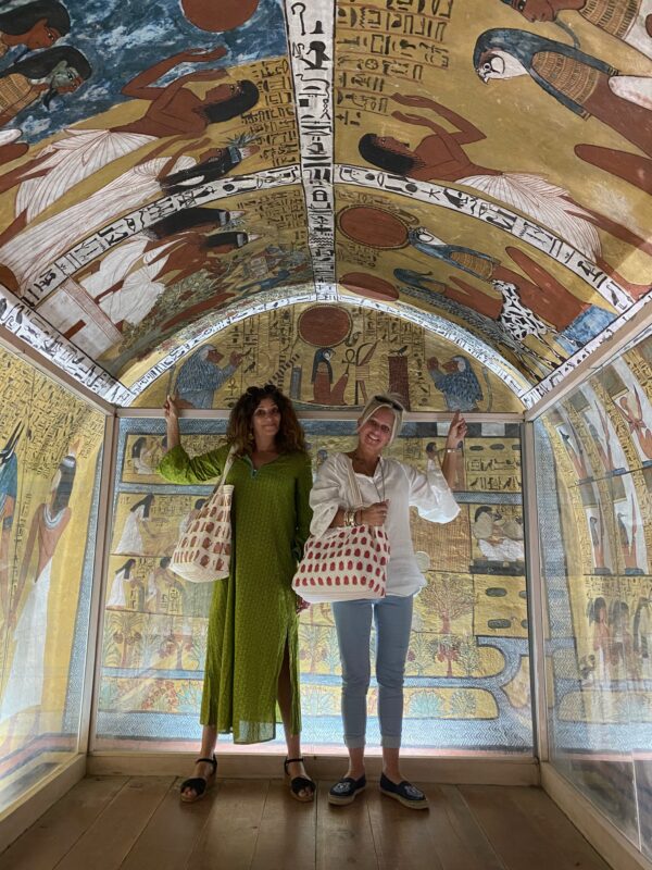 Christy and Hela in Egypt