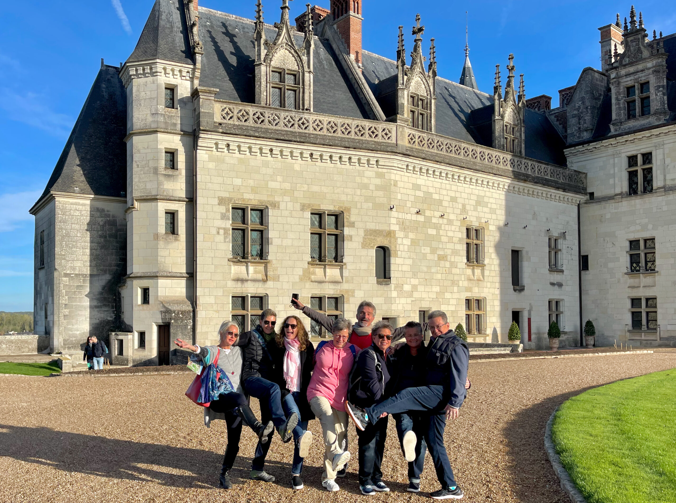 Touring at Amboise Royal Castle - Loire Valley Itinerary