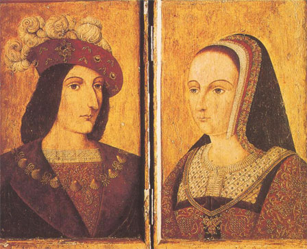 Charles VIII and wife Anne de Bretagne