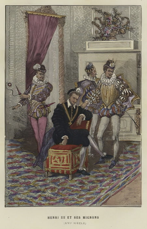 Henri III and his mignons