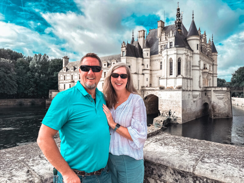 Returning guests Kyle and Dana Amberge who have done 3 France Off the Beaten Path tours