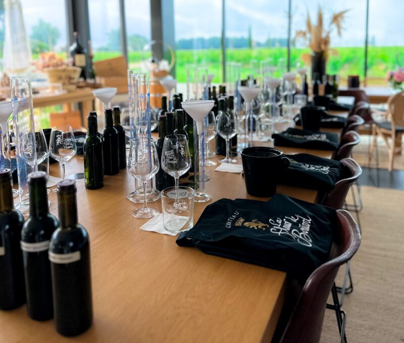Wine blending workshop during France Off the Beaten Path tours