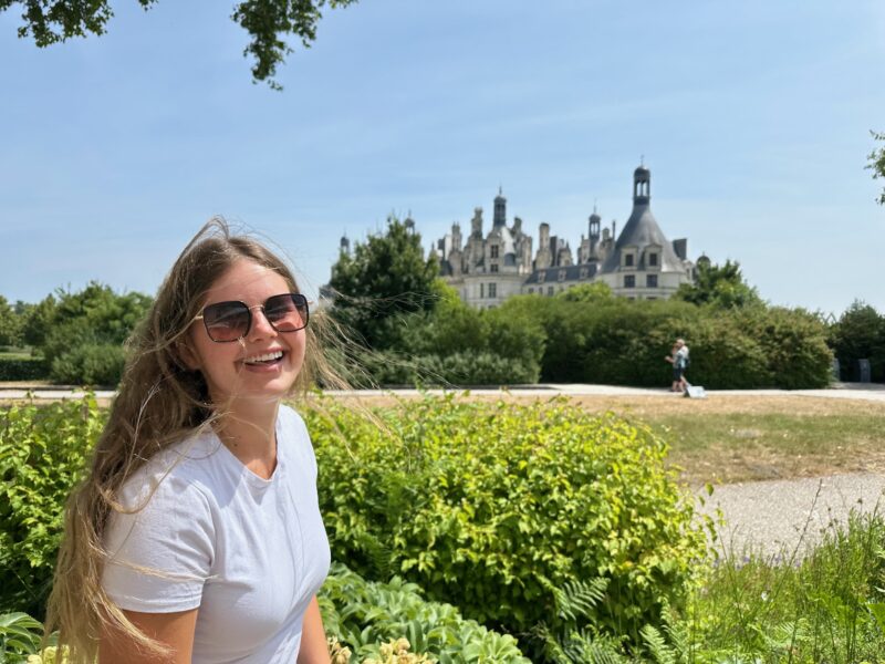 Chloe Destremau, freelance writer for her mother's company, France Off the Beaten Path Tours.