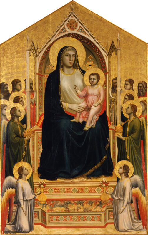 The Madonna and Child Enthroned by Giotto (c. 1310)