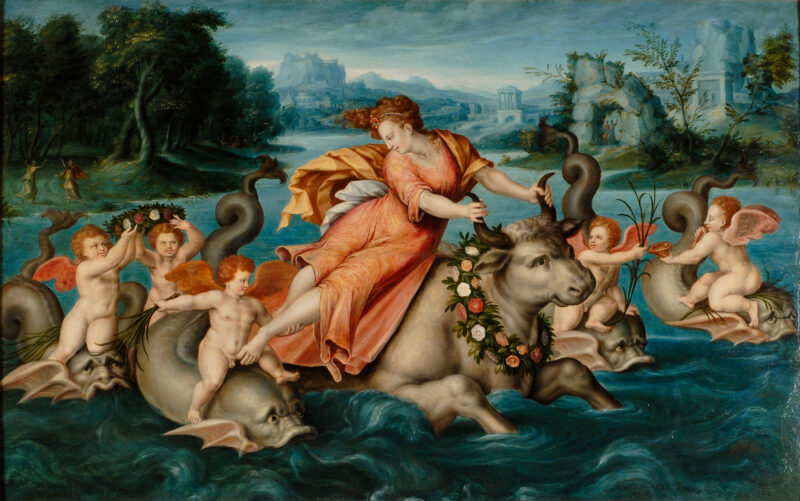 The Abduction of Europa by Jean Cousin the Younger (c. 1570)