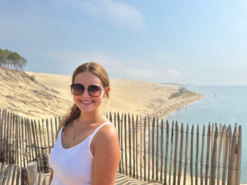 Chloe Destremau, freelance writer for her mother's company, France Off the Beaten Path Tours.
