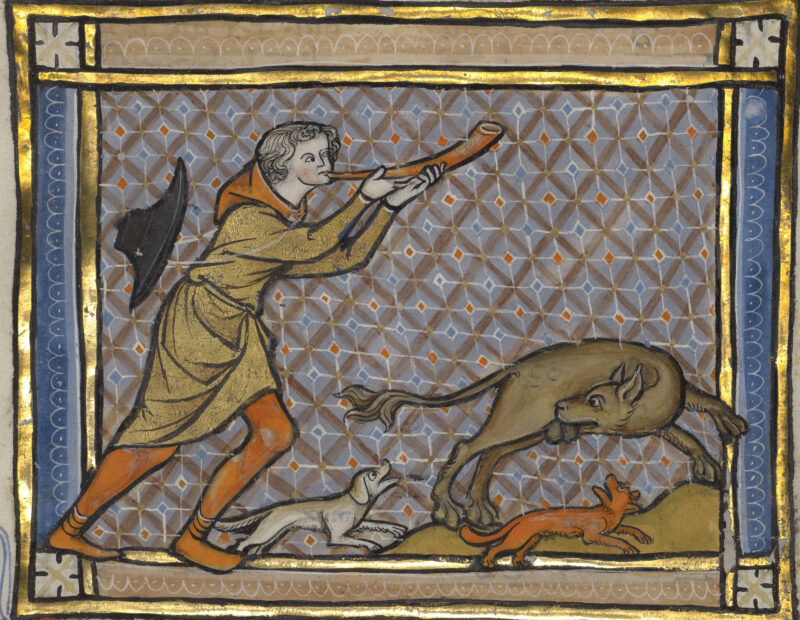 Illumination on parchment, 1260
