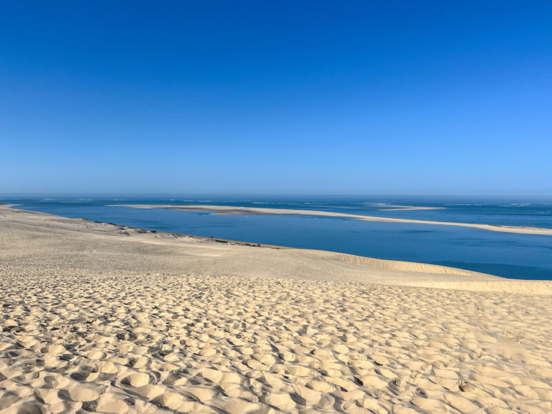 Western side of the Dune du Pilat, « côté mer ».