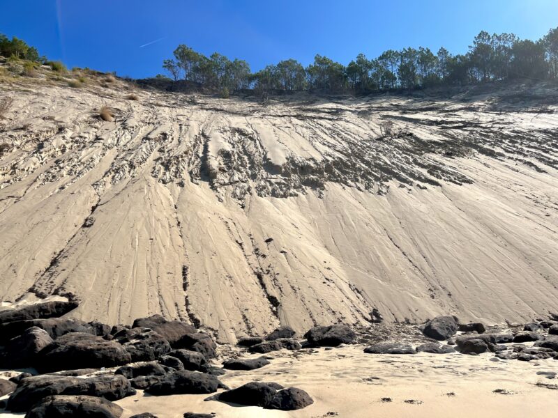 sand erosion, dune de Pilat