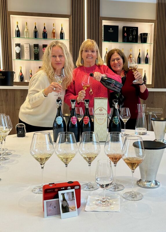 Returning guests on tour for their 2nd Champagne Tour with France Off the Beaten Path Tours