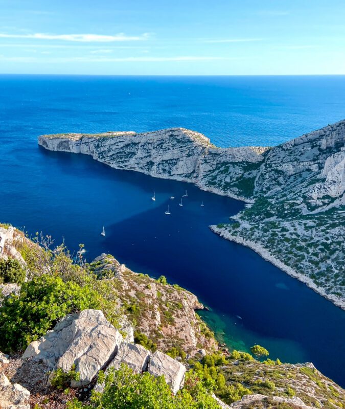Entrance to calanques de Morgiou. © Chloe Destremau