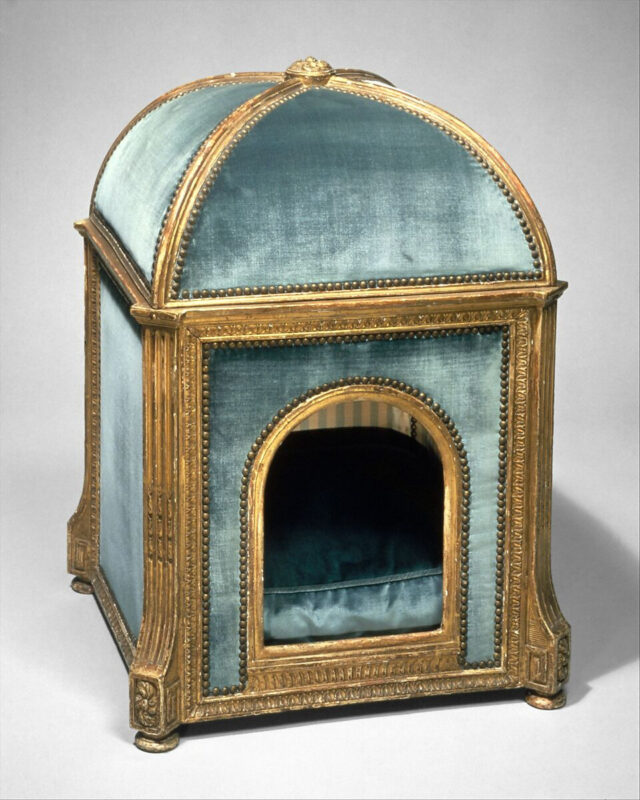 Dog kennel for Marie-Antoinette by Claude Séné (1775-80)